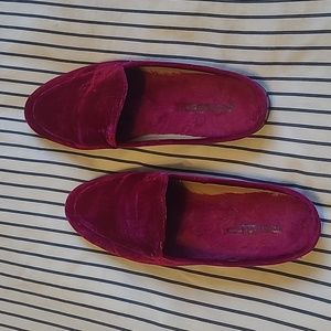 Banana Republic velvet mules